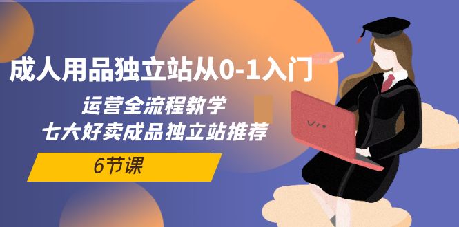 成人用品独立站从0-1入门，运营全流程教学，七大好卖成品独立站推荐-6节课 . 第1张