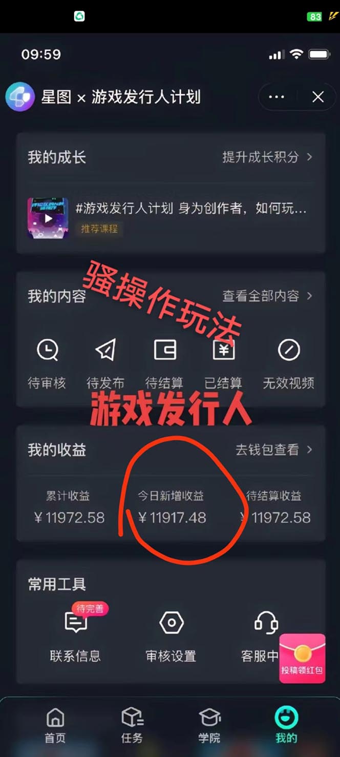 抖音游戏高阶玩法，日入3000+，变现立竿见影，红利蓝海项目 网赚 第2张